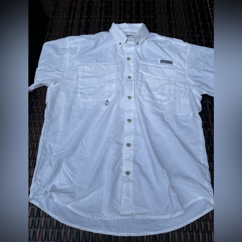 Columbia PFG Short-Sleeved Shirt Size S